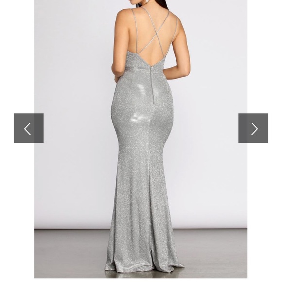 LENORE GLITTER DRESS - Picture 5 of 5